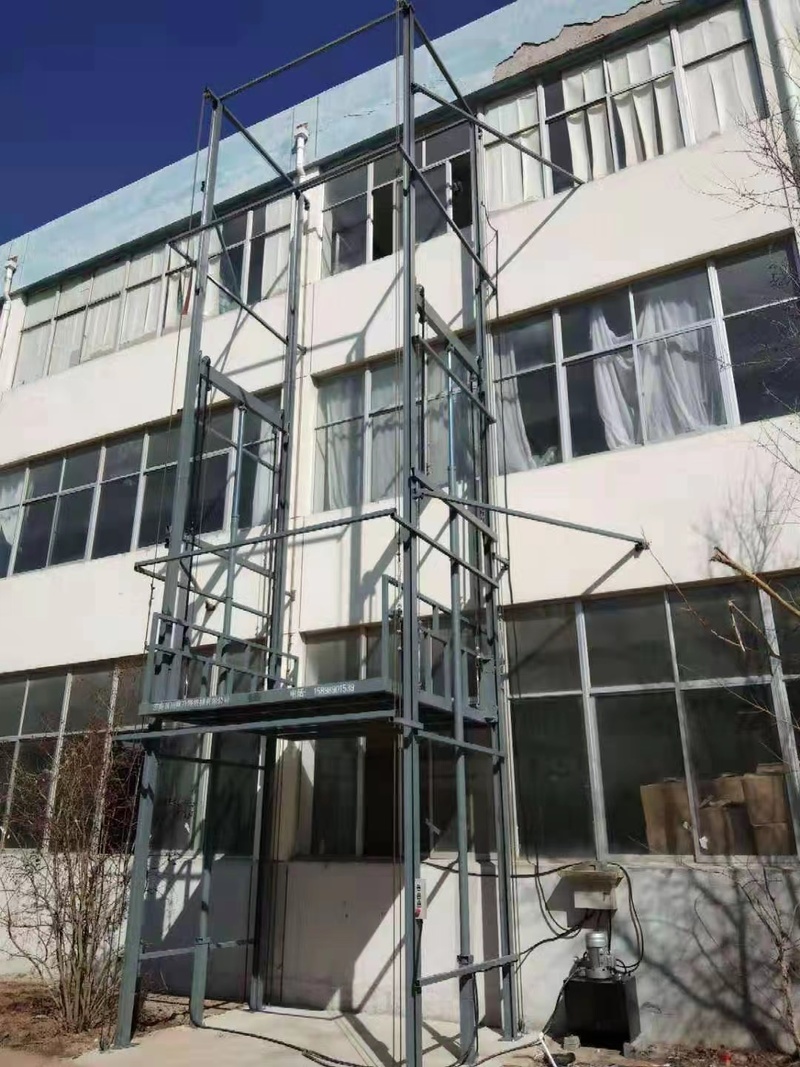 通化室外贴墙货梯